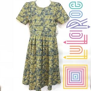 LuLaRoe NEW Amelia Large Dress w/ Pockets